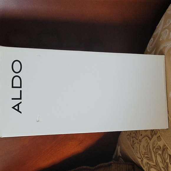 Brand New Aldo mecia black leather thong sandles new never worn - Picture 4 of 4